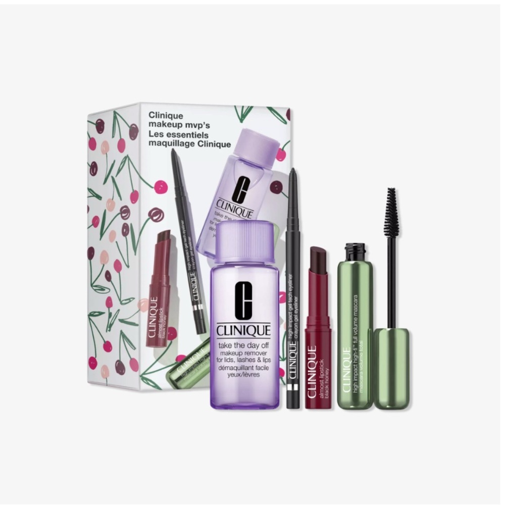 Clinique Makeup MVPs Gift Set - Eyes, Lips + Remover